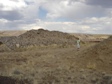 Stockpiles at the Middelwater prospect.