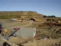Oxidised dump processing